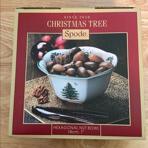 Spode Hexagonal Nut Bowl